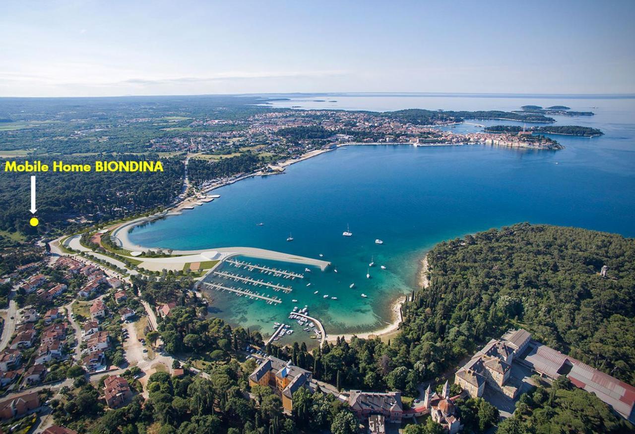 Mobile Home Biondina Camp Porton Nature Hideouts โรวีน ภายนอก รูปภาพ